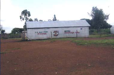 Schoolroom at Eldoret